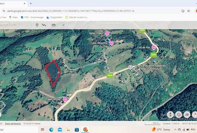 Teren extravilan de 3750 mp, în Moieciu de Jos