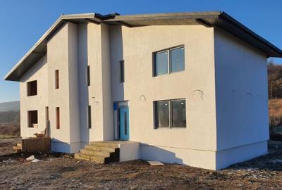 Casă nouă semifinisată cu living open space și 3 dormitoare - 3