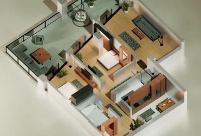 Tomis Nord - Vanzare apartament decomandat cu 3 camere, bloc nou. - 12