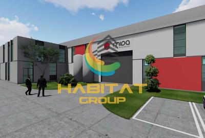 Hală industrială cu poduri rulante și putere 1,8 MW – 2400 mp | Popești-Leordeni - 1