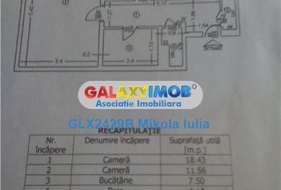 Apartament 2 cam decomandat Et 6 10 Cartier Lujerului - Metrou 5 min - 8