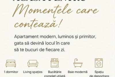 Apartament 2 camere mobilat - spatios 5 min metrou Straulesti - 23