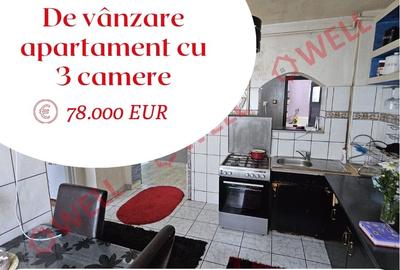 De vânzare un apartament cu 3 camere situat în Târgu Mures!