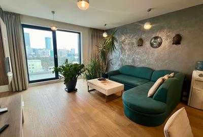 Apartament cu 2 camere semidecomandat, mobilat în Herăstrău