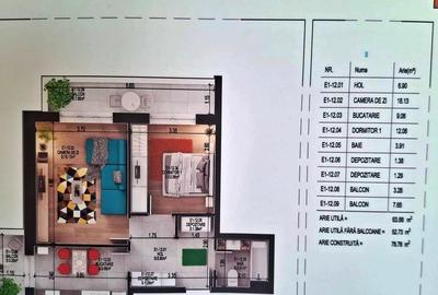2 camere | Zona Pallady |Sector 3|Bloc 2025 | 63 mp | Parcare | 2 balcoane - 10