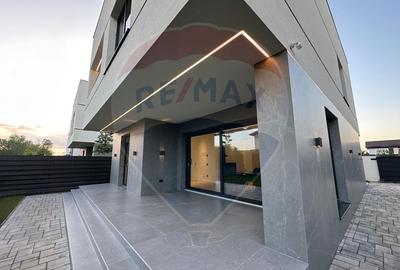 Vila moderna de inchiriat cu 5 camere, prima inchiriere - 45