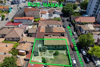 Teren 339 mp, orientare Sud | Deschidere 17,69 m | Str Dobrogei nr. 42 - 1