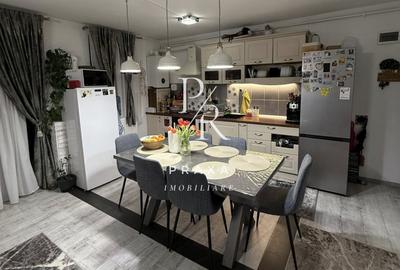 Apartament cu 3 camere semidecomandat, mobilat în Florești