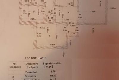 Apart. 4 cam, etaj 10, zona Ostroveni, mobilat, utilat, cu centrala proprie - 13