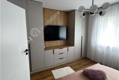 Penthouse 3 camere 2 bai parcare mobilat complet Turnisor Sibiu - 10