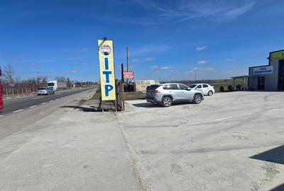 Stație ITP modernă de închiriat – DN București–Giurgiu | teren 2.200 mp | trafic - 1