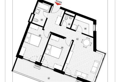 Tomis Plus - Celine Elegance - Vânzare apartament cu 3 camere, etaj 5. - 6