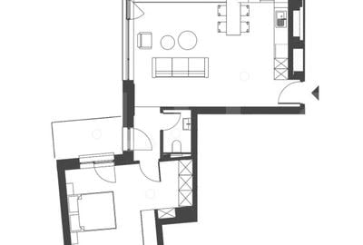 Comision 0 ! Apartament 2 camere, 2 Bai, Semicentral, 63 mp - 5
