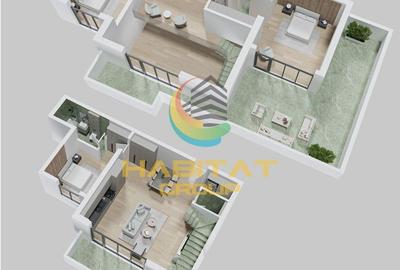 Penthouse, 4 camere, finalizat, 5 minute metrou Berceni - 2