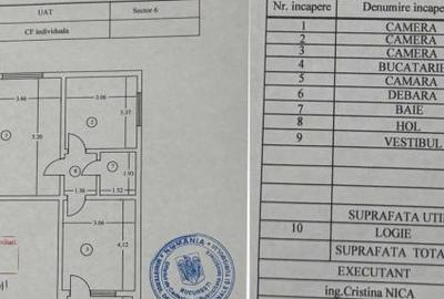Apartament 3 camere in bloc reabilitat de 4 etaje Drumul Taberei - 6