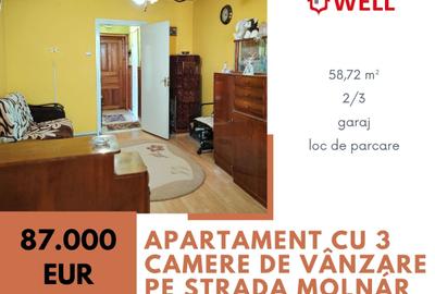 Apartament cu 3 camere în Târgu Secuiesc