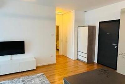 Apartament cu 2 camere semidecomandat, mobilat în Tunari
