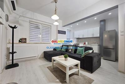 Apartament cu 2 camere semidecomandat, mobilat în P-ța Romană