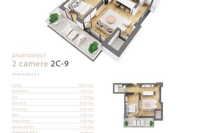 Apartament 2 camere Alpha Distrikt Brasov - 7