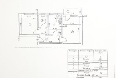 Apartament 2 camere, etaj 4, zona Darmanesti - 7