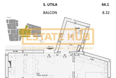Apartament 2 camere FINISAT | Ploiesti 44 | Comision 0% - 7