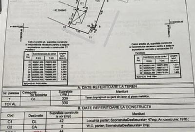 Teren 339 Mp - Zona Medeea - Ideal Constructie Locuinta