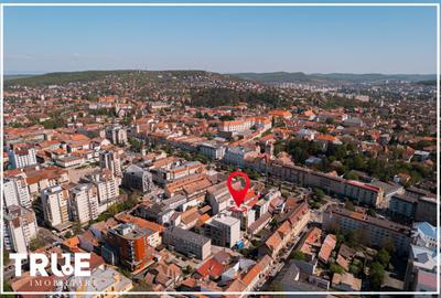 Ap. 2 cam, 57.3m? + 16.2m?, ultracentral, Arossa Center, Tg. Mureș! - 18