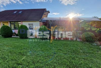 VAND CASA MOBILATA SI UTILATA + GRADINA + TEREN, ZONA LINISTITA, DEJ - 7