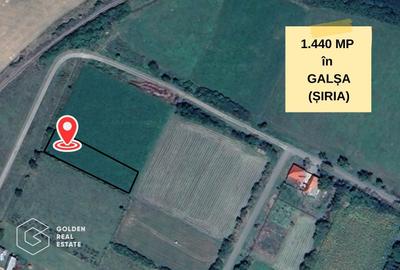Teren Construcții intravilan de 1440 mp, în Galșa