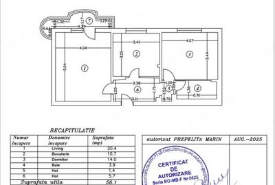 Apartament - 2 camere - decomandat - Brancoveanu - 9