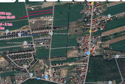 De vanzare teren intravilan toate utilitatile Balotesti - 1