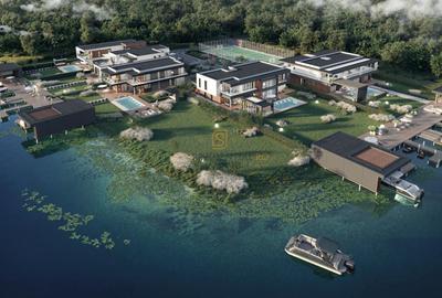 Vila exclusivista cu piscina si ponton pe malul Lacului Snagov - 5