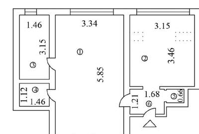Garsoniera,Barbu Vacarescu,Floreasca,parter/2,Amenajata,centrala,boxa - 11