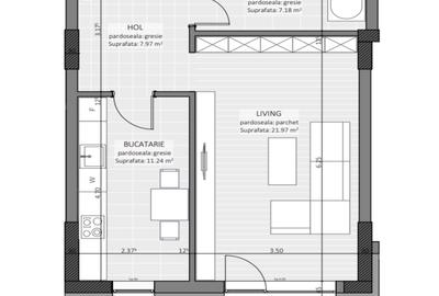 Studio premium 49mp - zona M.Viteazu - 2