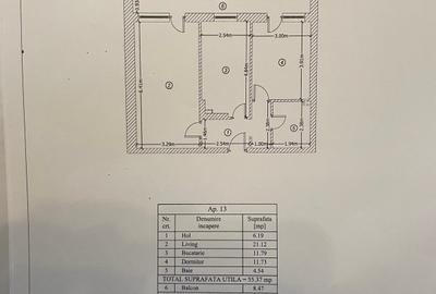 2 camere modern,spațios – 64 mp | Mobilat-Utilat |Metrou- Berceni - 12