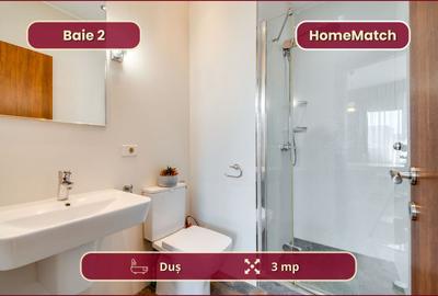 Promoroaca 7 || 3 camere || Mobilat modern || Parcare subterană - 14