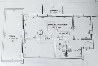 BARNUTIU - 3 CAM - 2 BAI - LOC PARCARE - BOXA - BLOC NOU - LIFT - PANORAMIC || - 8