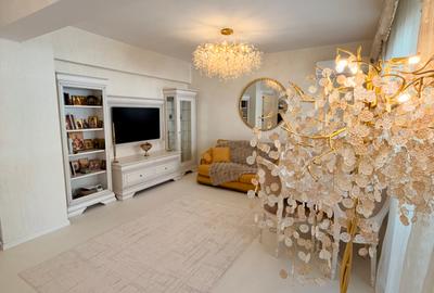 Apartament cu 3 camere decomandat, mobilat în Popești-Leordeni