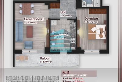 SUPER OFERTA-INVESTITIE-PALLADY-2CAMERE- 61MP-PARCUL TEILOR - 7