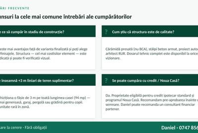 Vilă individuală P+1E  la pădurea Rosu · Curte proprie · Chiajna, Ilfov - 14