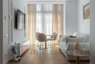 Apartament cu 2 camere semidecomandat, mobilat în Floreasca