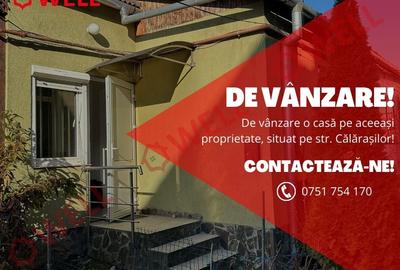 De vânzare o casă pe aceeași proprietate, situat pe str. Călărașilor!