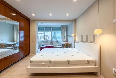 Apartament cu 2 camere semidecomandat, mobilat în Ultracentral