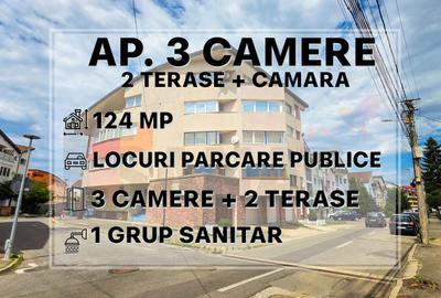 Ap. 3cam. | Valea Aurie | 124mp | 2 Terase | Vedere Panoramica | VIDEO - 1