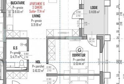 Nou pe piata! Apartament 3 camere, 77 mp, ideal pentru o familie - 4