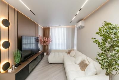 Apartament cu 3 camere, mobilat în Herăstrău