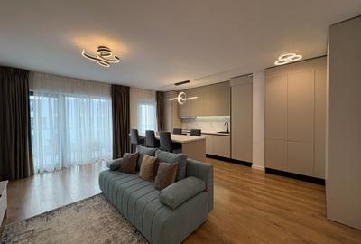 Apartament cu 2 camere semidecomandat, mobilat în Barbu Văcărescu