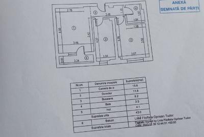 Apartament 2 camere de vanzare + Parcare Militari Residence MD3 - 14