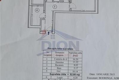 Apartament 2 camere, bloc 2016, Lujerului - 9