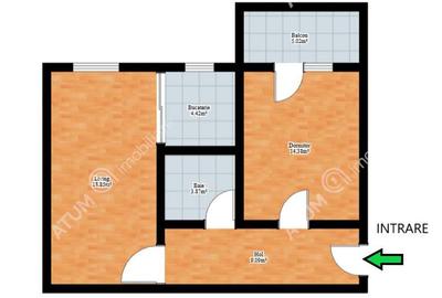 Apartament modern 2 camere balcon loc parcare  Arhitectiilor Sibiu - 6